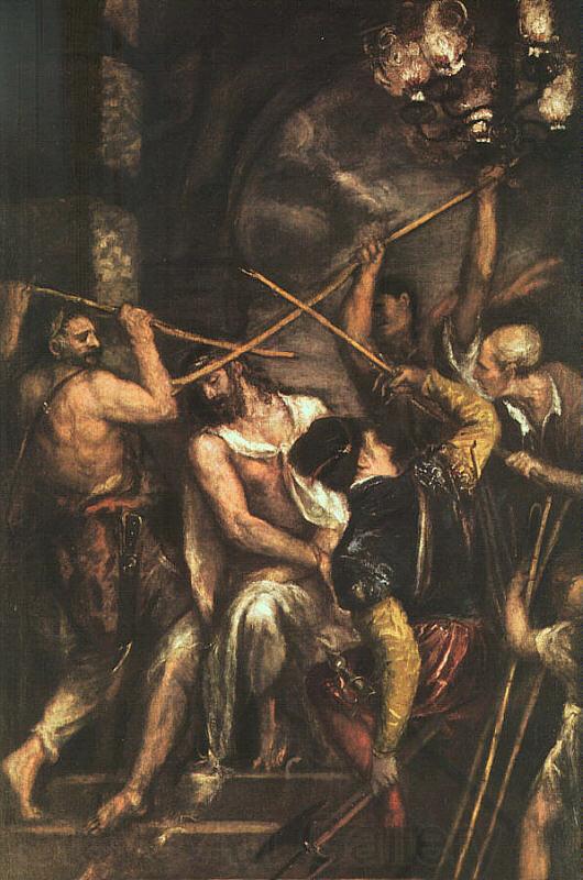  Titian Crowning with Thorns Norge oil painting art
